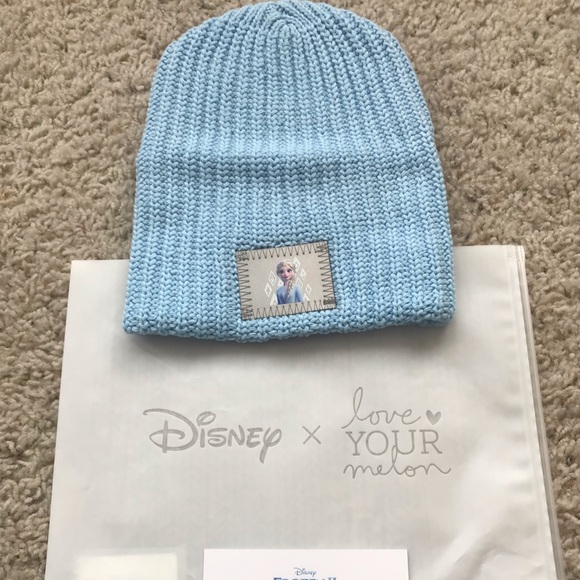 Melon Kids Frozen 2 Elsa Beanie Blue 